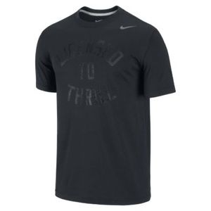 Nike CJ81 Licensed To Thrill Mens T Shirt Black